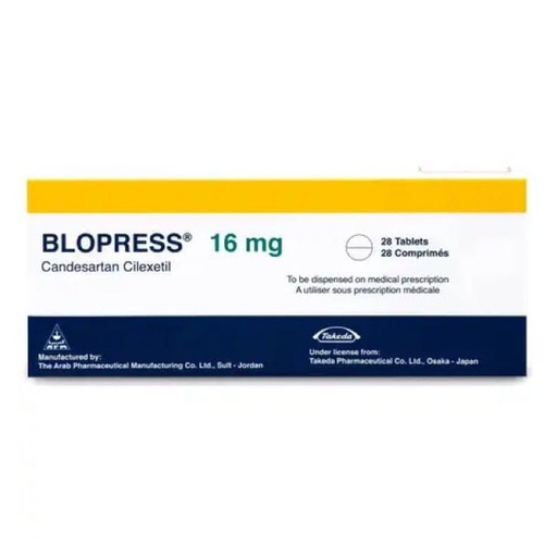 [16529] Blopress Plus 16mg Tablets 28