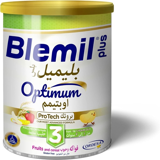 [16894] Blemil Plus Fruits Growing Up Milk Formula Stage 3 400 gm