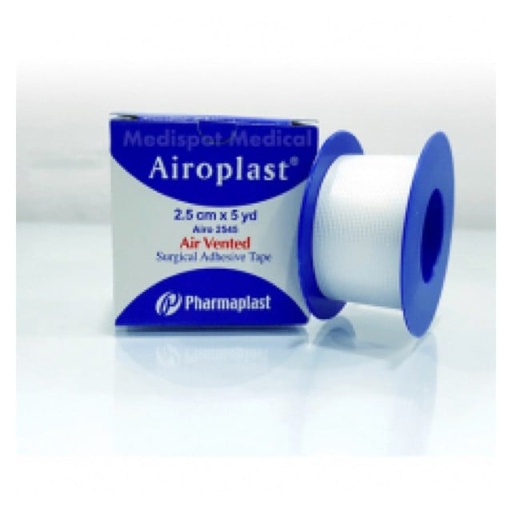[18616] Airoplast Plaster Roll 2.5cm x 5yd