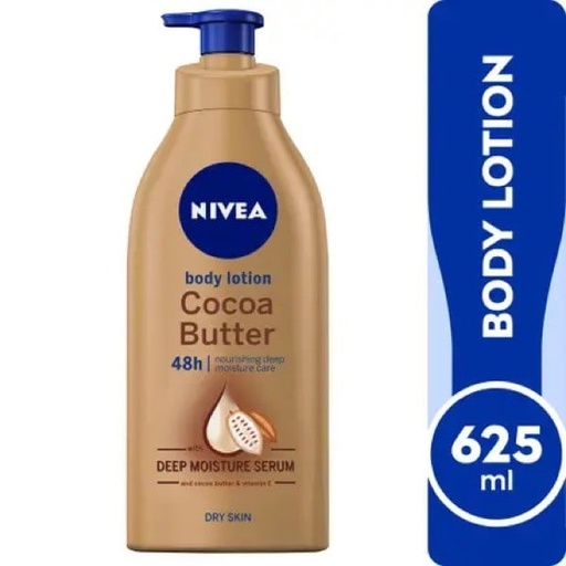 [21930] Nivea Body Cocoa Lotion with Pump 625ml