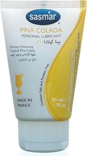 [24306] Sasmar Pina Colada Personal Lubricant 60ml