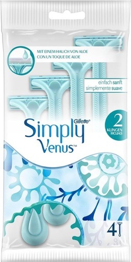 [24744] Gillette Simply Venus 2 Blades 4 pcs