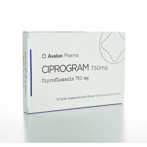 [25259] Ciprogram 750mg Tablets 10