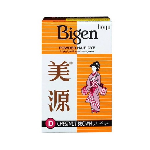 [25775] Bigen Chestnut Brown Hair Color 6g