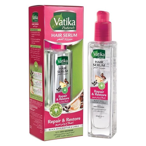 [26077] Vatika Hair Serum Repair & Restore 47ml