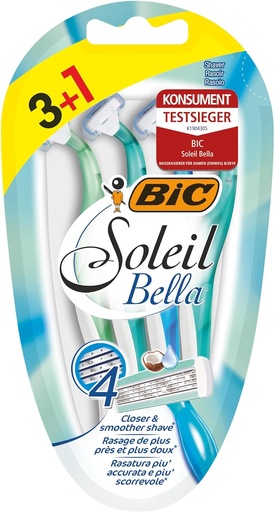 [26242] BIC Soleil Bella Razors 3+1 Free Pack