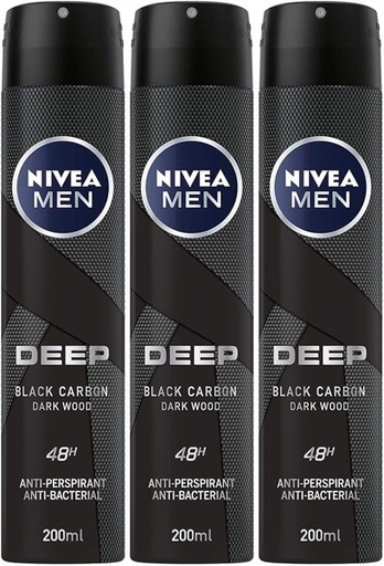 [26390] Nivea Deo Spray Male Deep 200ml