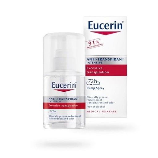 [26777] Eucerin 72h Anti-Perspirant Intensive Pump Spray 30ml