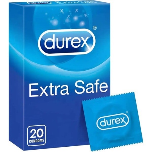 [26987] Durex Extra Safe Condoms 20 pcs